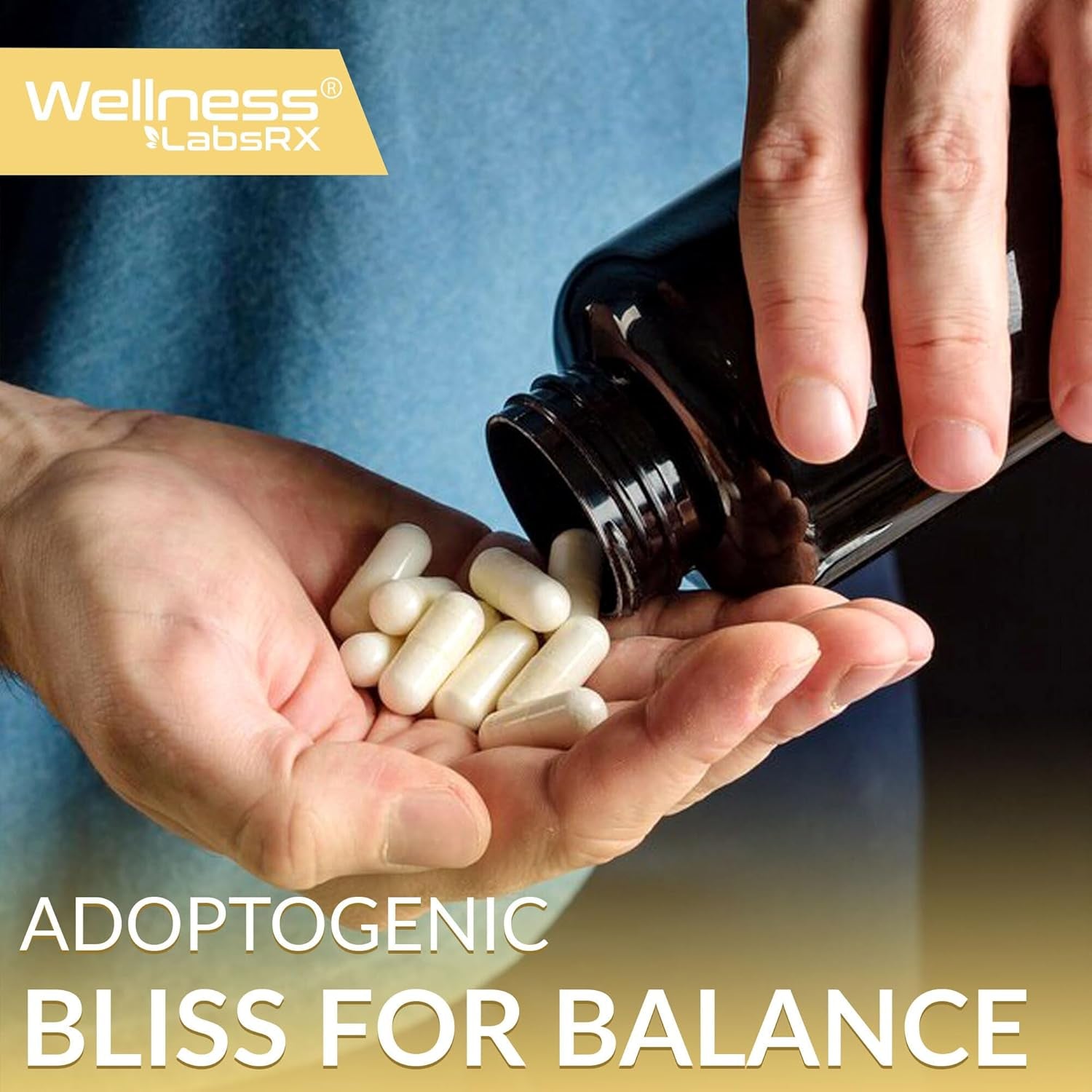 Lions Mane Supplement Capsules - 120 Count - Mushroom Supplement, Brain Suppleme